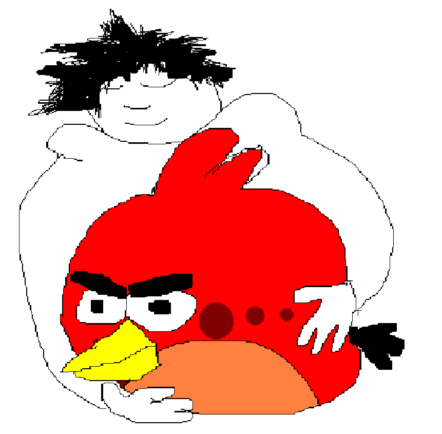 Angry Birds hug