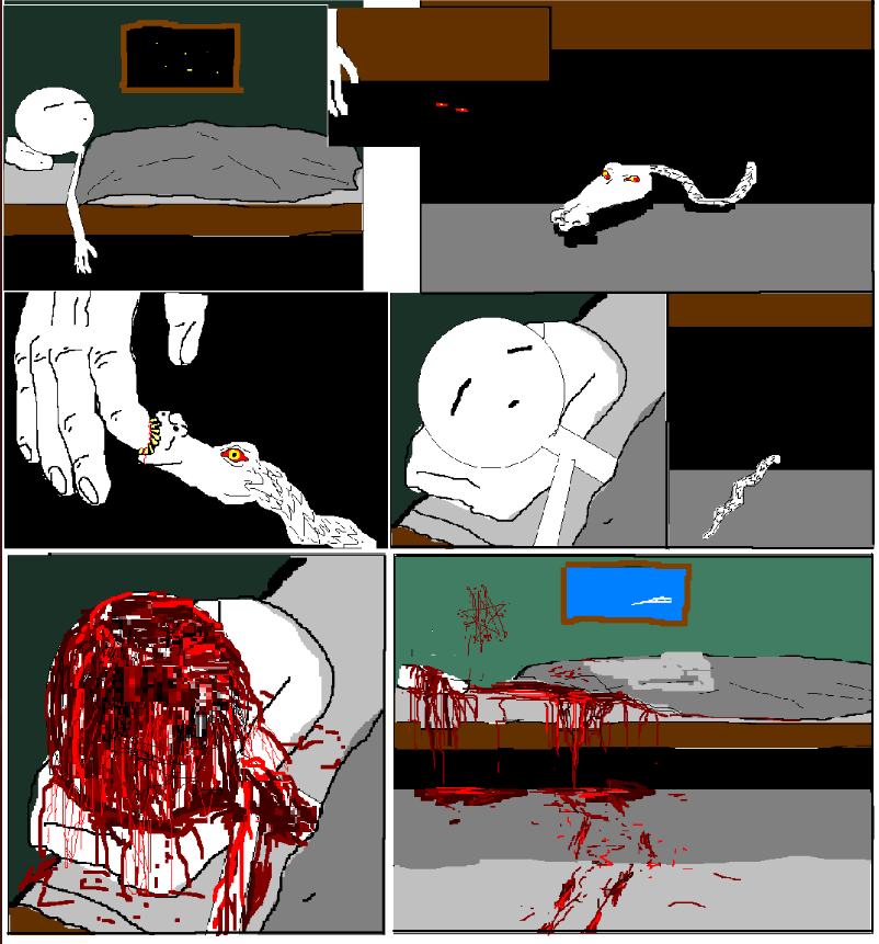Post-snake corpse rot